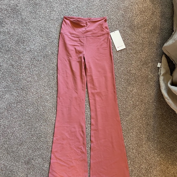 Lululemon Athletica Pink Flare Pants - Picture 6 of 7
